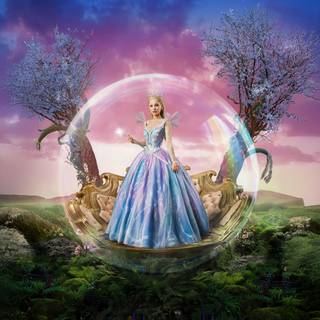 Wicked: For Good Glinda wallpaper