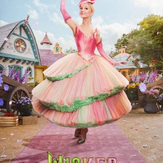Wicked: For Good Glinda wallpaper