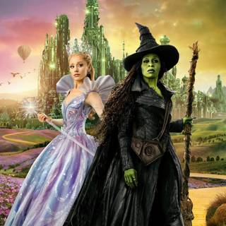 Wicked: For Good Glinda wallpaper
