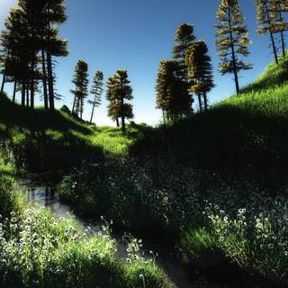 Windows 7 spring wallpaper