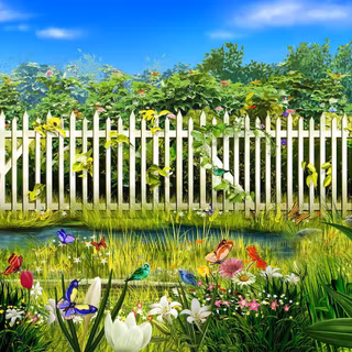 Windows 7 spring wallpaper