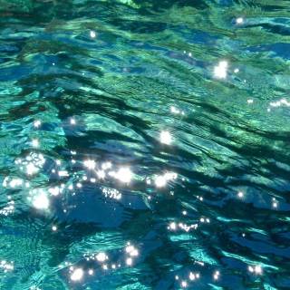 Greenish blue wallpaper