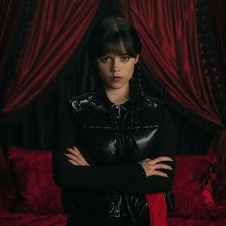 Wednesday cast wallpaper