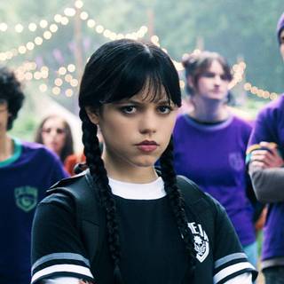 Wednesday cast wallpaper