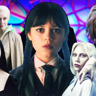 Wednesday cast wallpaper