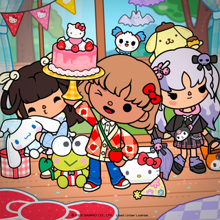 Toca Boca dress up wallpaper