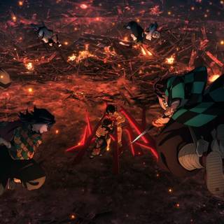 Muichiro x Tanjiro wallpaper