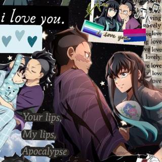 Muichiro x Tanjiro wallpaper