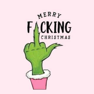 Christmas preppy Grinch wallpaper