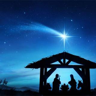 Christmas Jesus born wallpaper