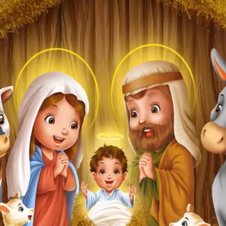 Christmas Jesus born wallpaper