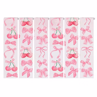 Preppy pink bow wallpaper