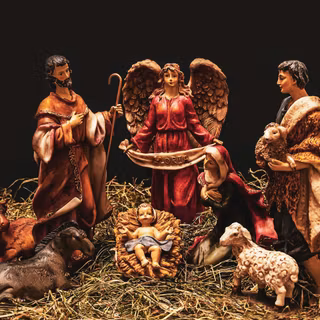 Christmas Jesus born wallpaper