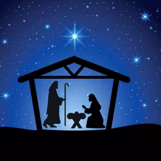 Christmas Jesus born wallpaper