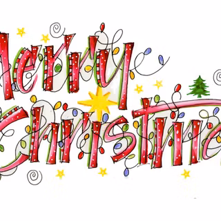 Clean girl Christmas wallpaper