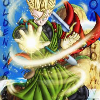 Gohan green outfit wallpaper