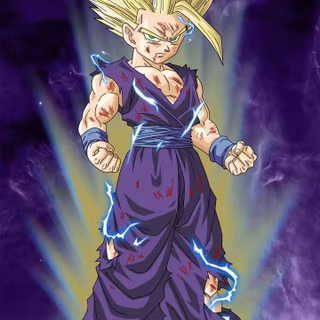 Gohan Super Saiyan phone wallpaper