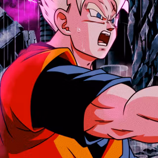 Gohan Super Saiyan phone wallpaper