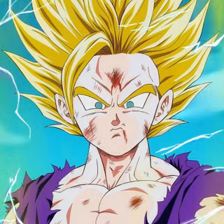 Gohan Super Saiyan phone wallpaper
