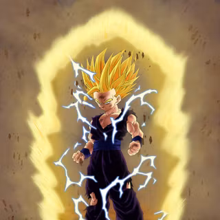 Gohan Super Saiyan phone wallpaper