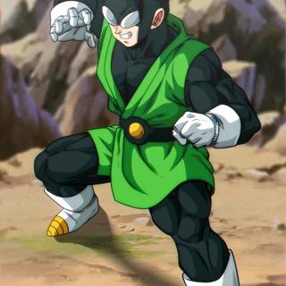 Gohan green outfit wallpaper