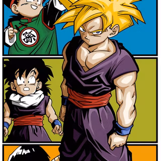 Gohan Super Saiyan phone wallpaper