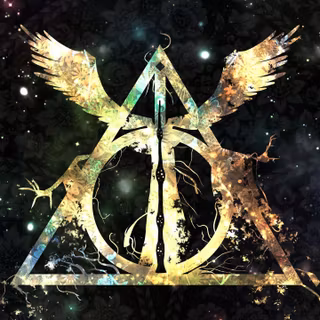 Harry Potter aesthetic desktop collage wallpaper