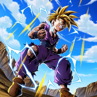 Kid Gohan phone wallpaper