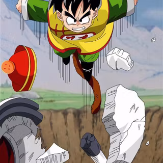 Kid Gohan phone wallpaper