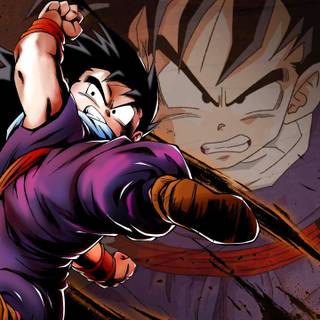 Kid Gohan phone wallpaper