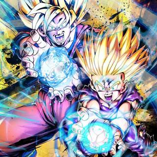 Kid Gohan phone wallpaper