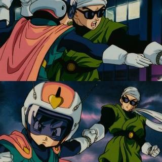 Gohan green outfit wallpaper