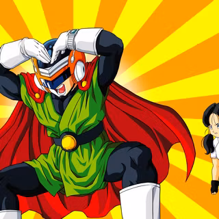 Gohan green outfit wallpaper