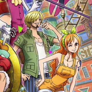 One Piece Whole Cake Island wallpaper