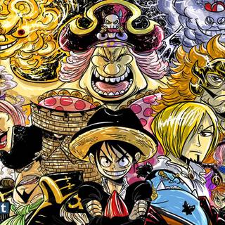 One Piece Whole Cake Island wallpaper