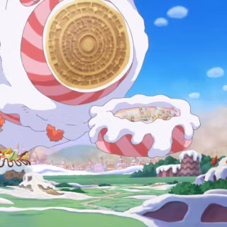 One Piece Whole Cake Island wallpaper