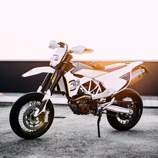 White bike wallpaper