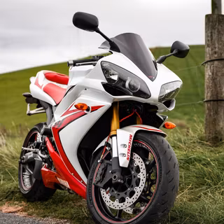 White bike wallpaper