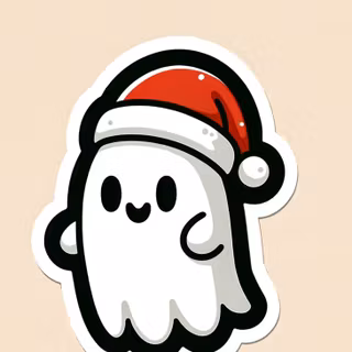 Christmas ghost wallpaper