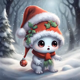 Christmas ghost wallpaper