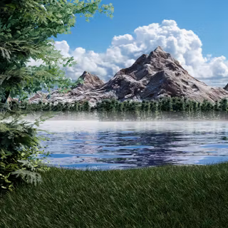 Bob Ross painting wallpaper