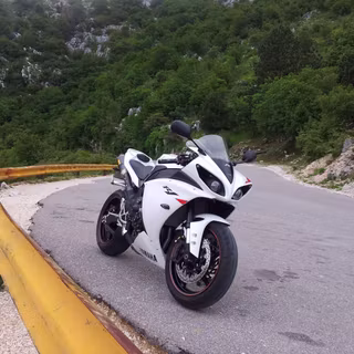 White bike wallpaper