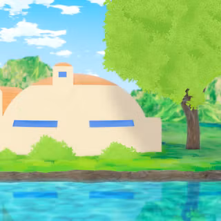 Goku house wallpaper