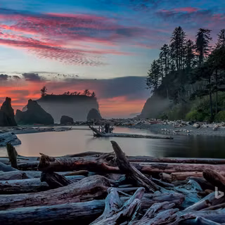 Washington coast wallpaper