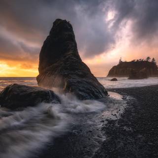 Washington coast wallpaper