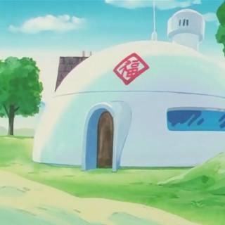Goku house wallpaper