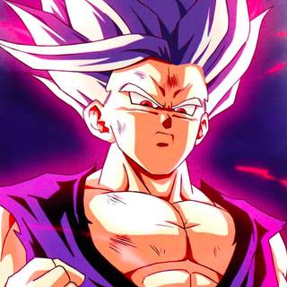 Base Gohan DB Super Hero wallpaper