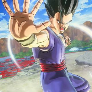 Base Gohan DB Super Hero wallpaper