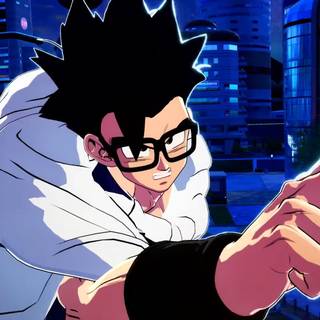 Base Gohan DB Super Hero wallpaper