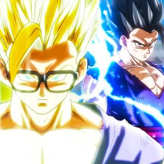 Base Gohan DB Super Hero wallpaper